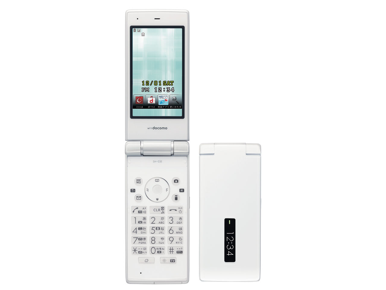 シャープ docomo STYLE series SH-03E [White] 価格比較 - 価格.com
