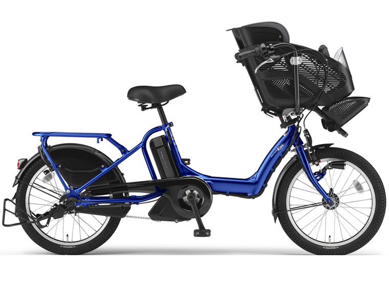 ヤマハ PAS Kiss mini PM20K 2013年モデル [グリッターブルー] + 専用