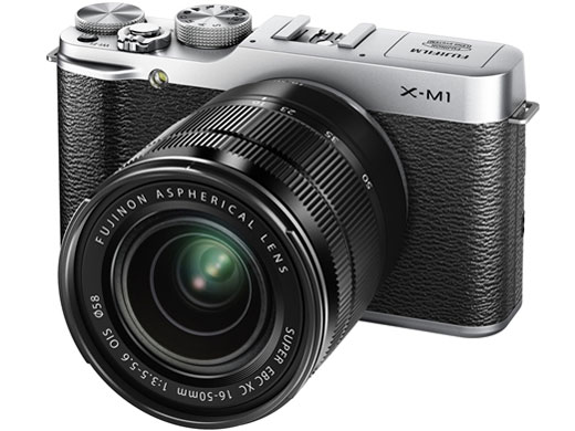富士フイルム FUJIFILM X-M1 ダブルズームレンズキット [シルバー