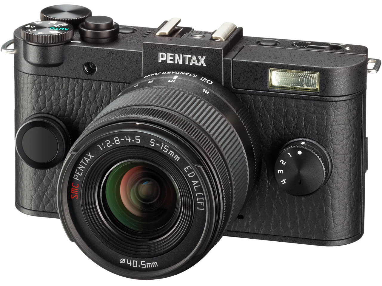 ペンタックス PENTAX Q-S1 ズームレンズキット [ブラック×チャコール