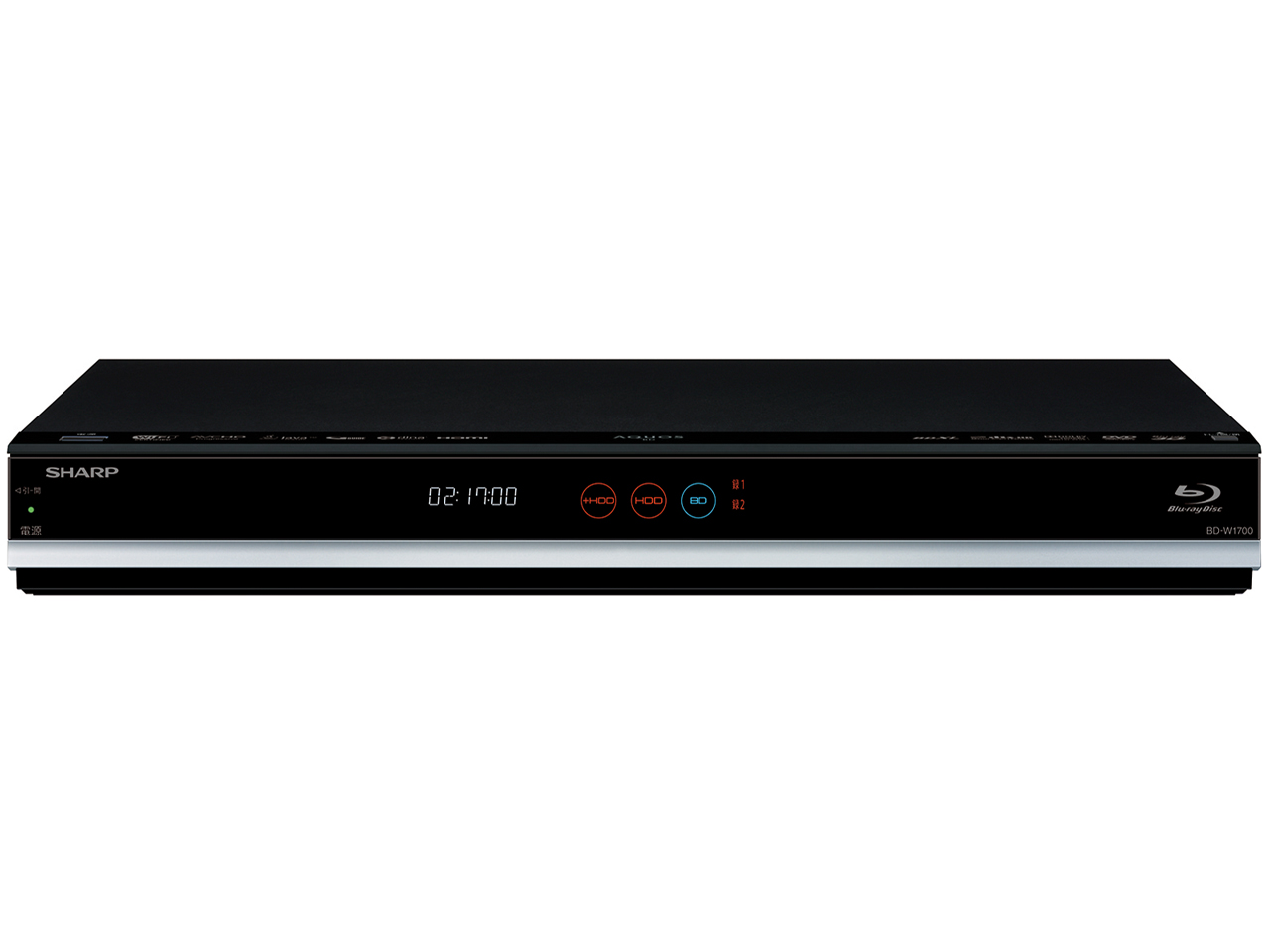 シャープ AQUOSブルーレイ BD-W1700 価格比較 - 価格.com