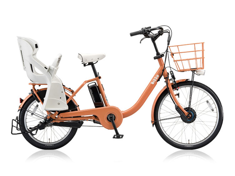 ブリヂストン bikke MOB dd BM0B48 [E.Xオークルオレンジ] + 専用充電