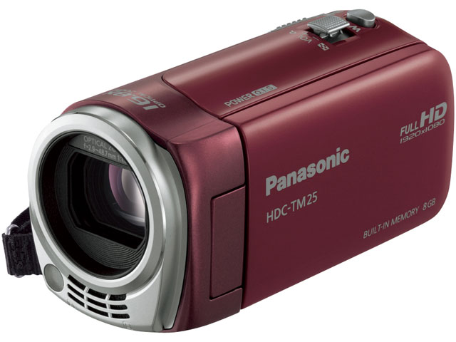Panasonic HC-V210M レッド Panasonic HC-V210M レッド Amazon.co.jp