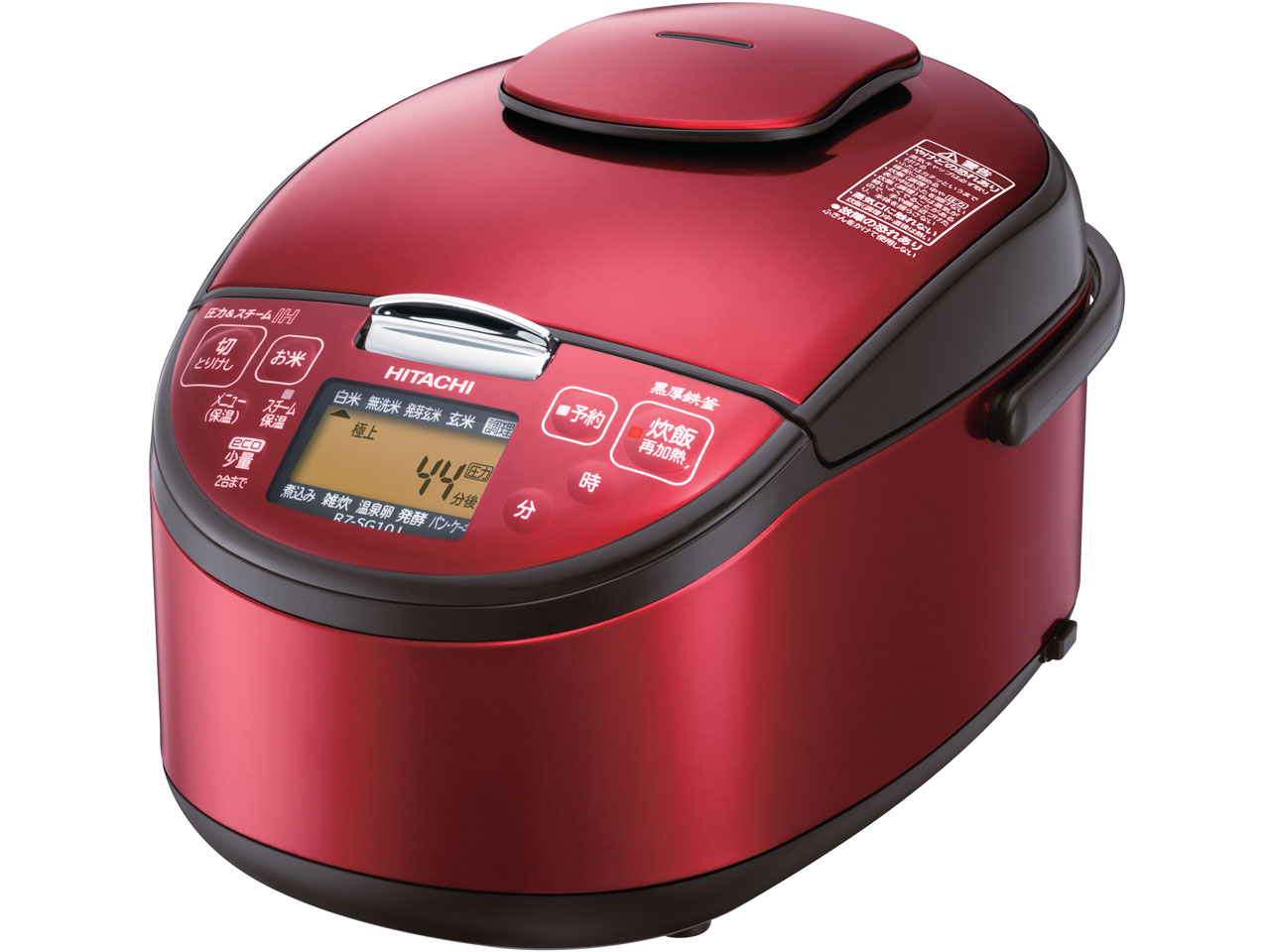 日立 極上炊き 圧力&スチーム RZ-SG10J(R) [レッド] 価格比較 - 価格.com
