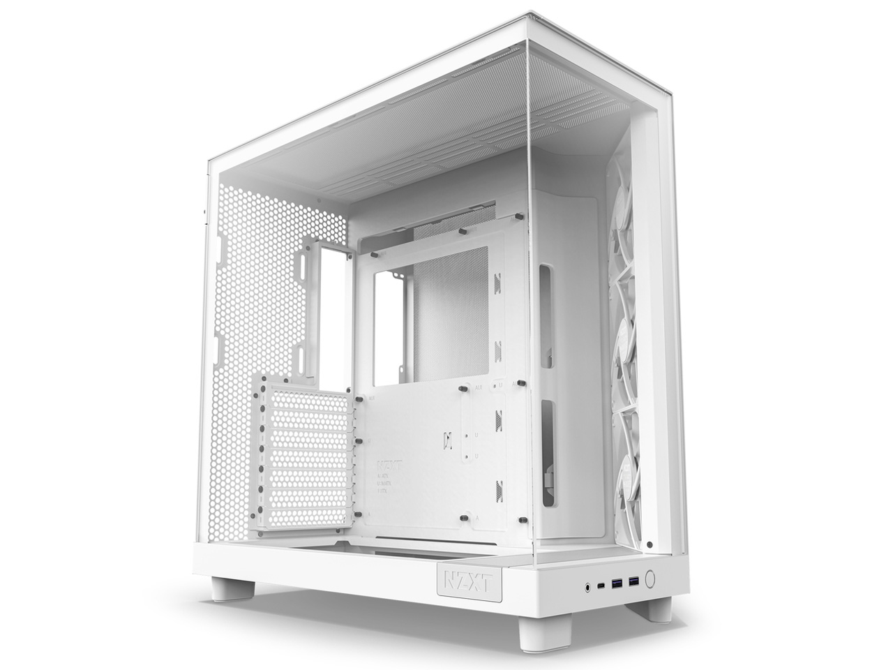 NZXT H6 Flow CC-H61FW-01 [ホワイト] 価格比較 - 価格.com