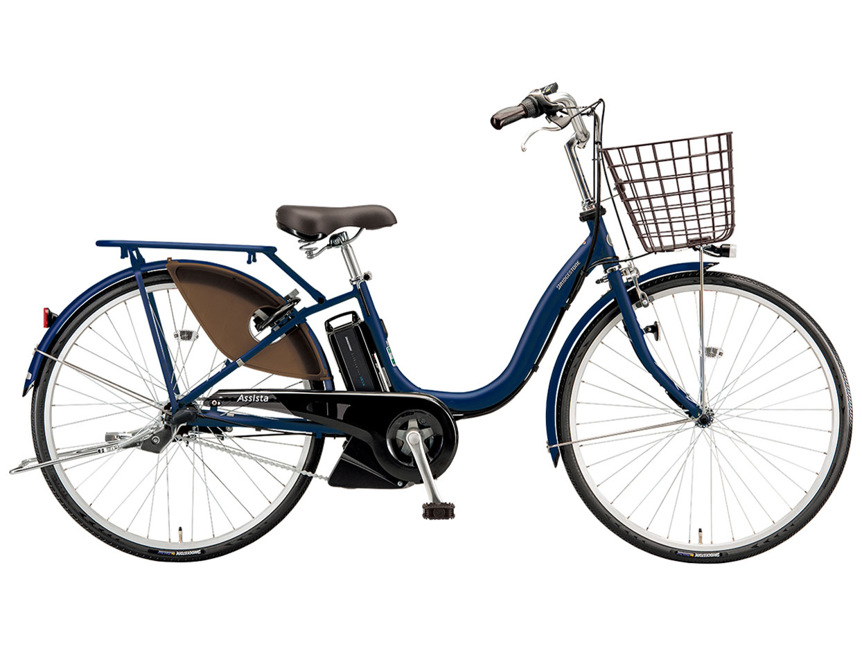 ブリヂストン アシスタU STD A6SC14 [E.Xモダンブルー] + 専用充電器