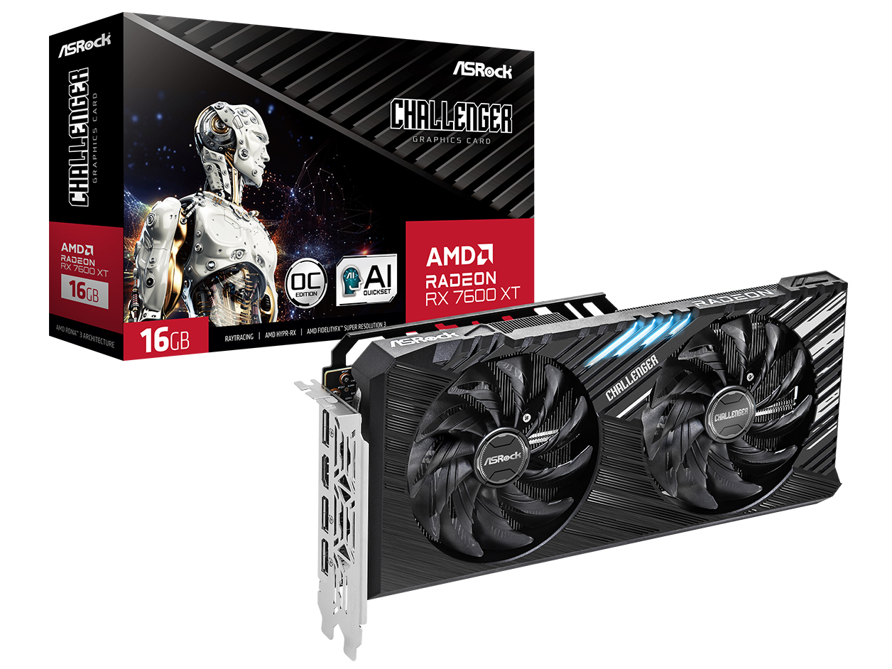 ASRock Radeon RX 7600 XT Challenger 16GB OC [PCIExp 16GB] 価格比較
