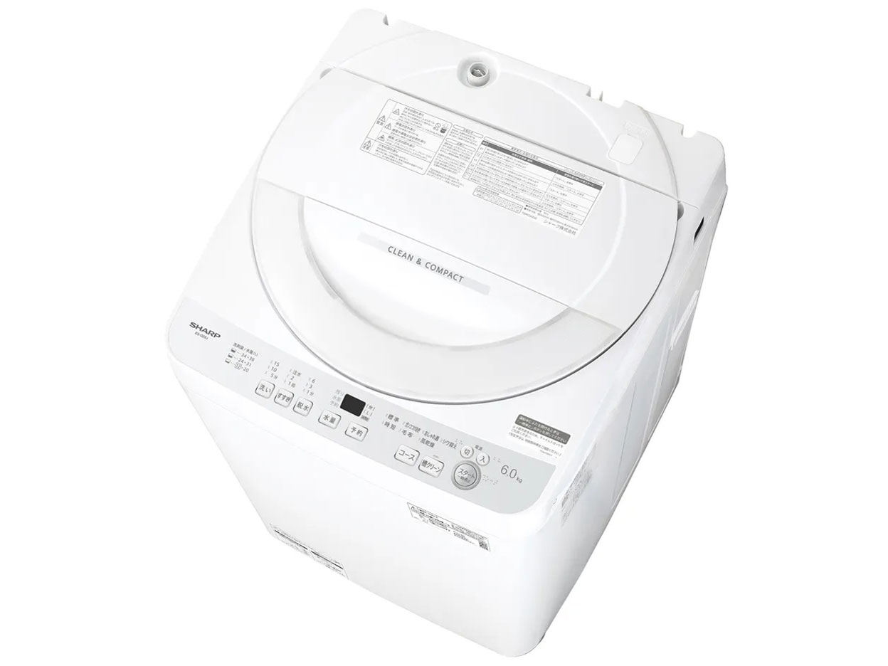 シャープ 穴なし槽 ES-GE6J-S [シルバー系] 価格比較 - 価格.com