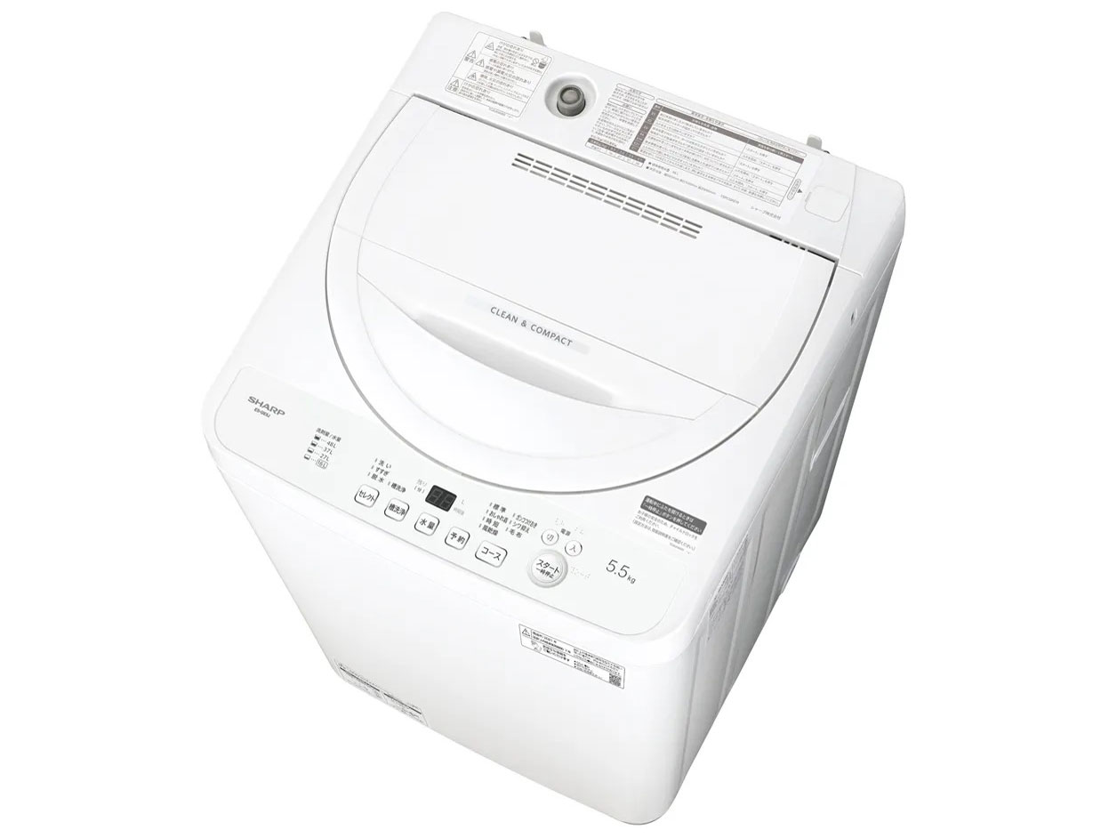 シャープ ES-GE5H-W [ホワイト系] 価格比較 - 価格.com