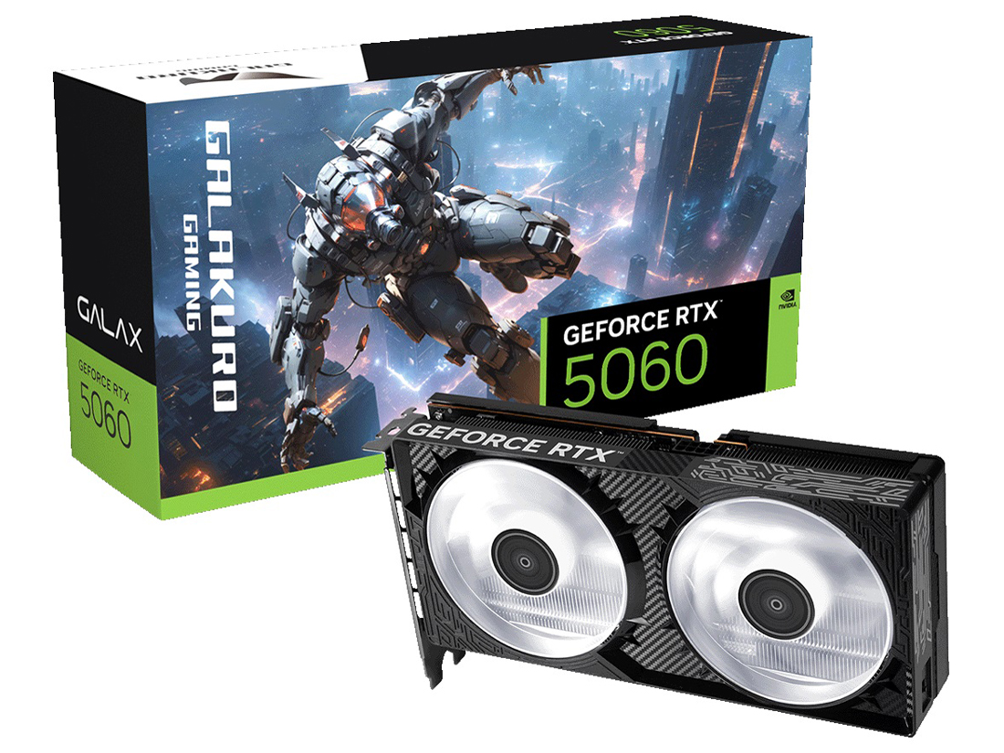 玄人志向 GALAKURO GAMING GG-RTX5060-E8GB/OC/DF [PCIExp 8GB] 価格