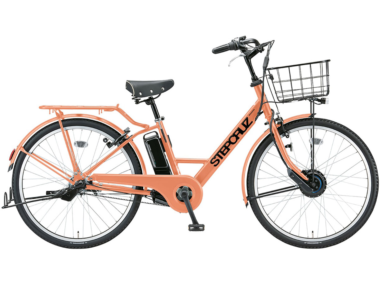 ブリヂストン ステップクルーズe ST6B49 [E.Xサニーピンク] + 専用充電