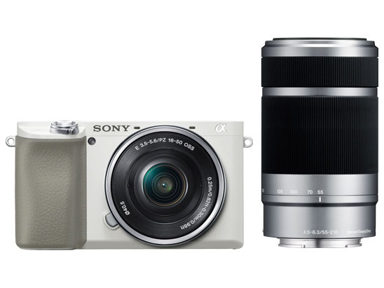 SONY α6100 ILCE-6100Y ダブルズームレンズキット [ホワイト] 価格比較