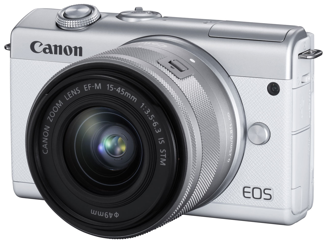 CANON EOS M200 EF-M15-45 IS STM レンズキット [ホワイト] 価格比較