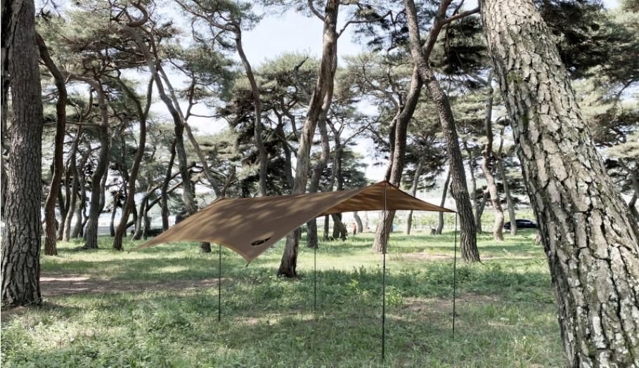 groundcover(グランドカバー)】ミニヘキサータープ（MINI HEXA TARP