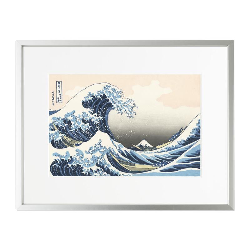 浮世絵 葛飾北斎 冨嶽三十六景 神奈川沖浪裏 - 【竹笹堂Online】木版画