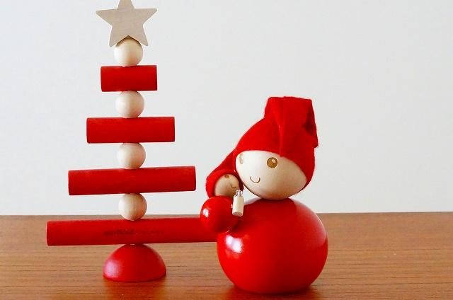 aarikka アーリッカ ツリー/オブジェ（赤）通販- 北欧雑貨、北欧