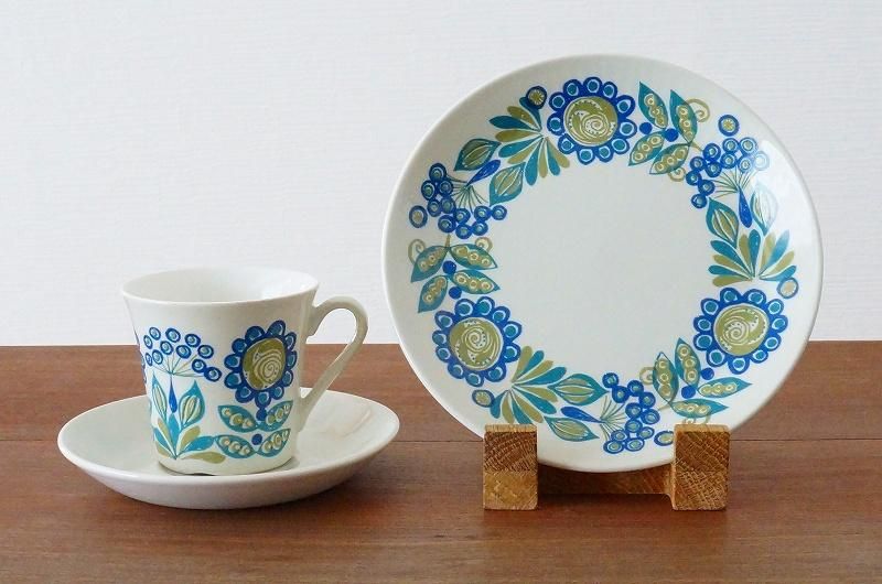 北欧ヴィンテージ食器｜Figgjo フィッギオTOR VIKING カップ＆ソーサー