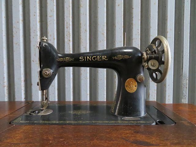 SINGER社 アンティーク ミシン台 - アンティーク、ビンテージの