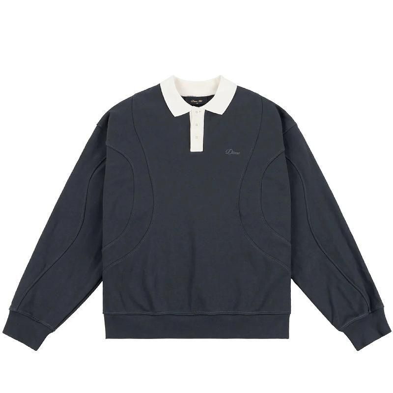 Dime French Terry Rugby | Navy - HORRIBLE'S PROJECT｜HORRIBLE'S