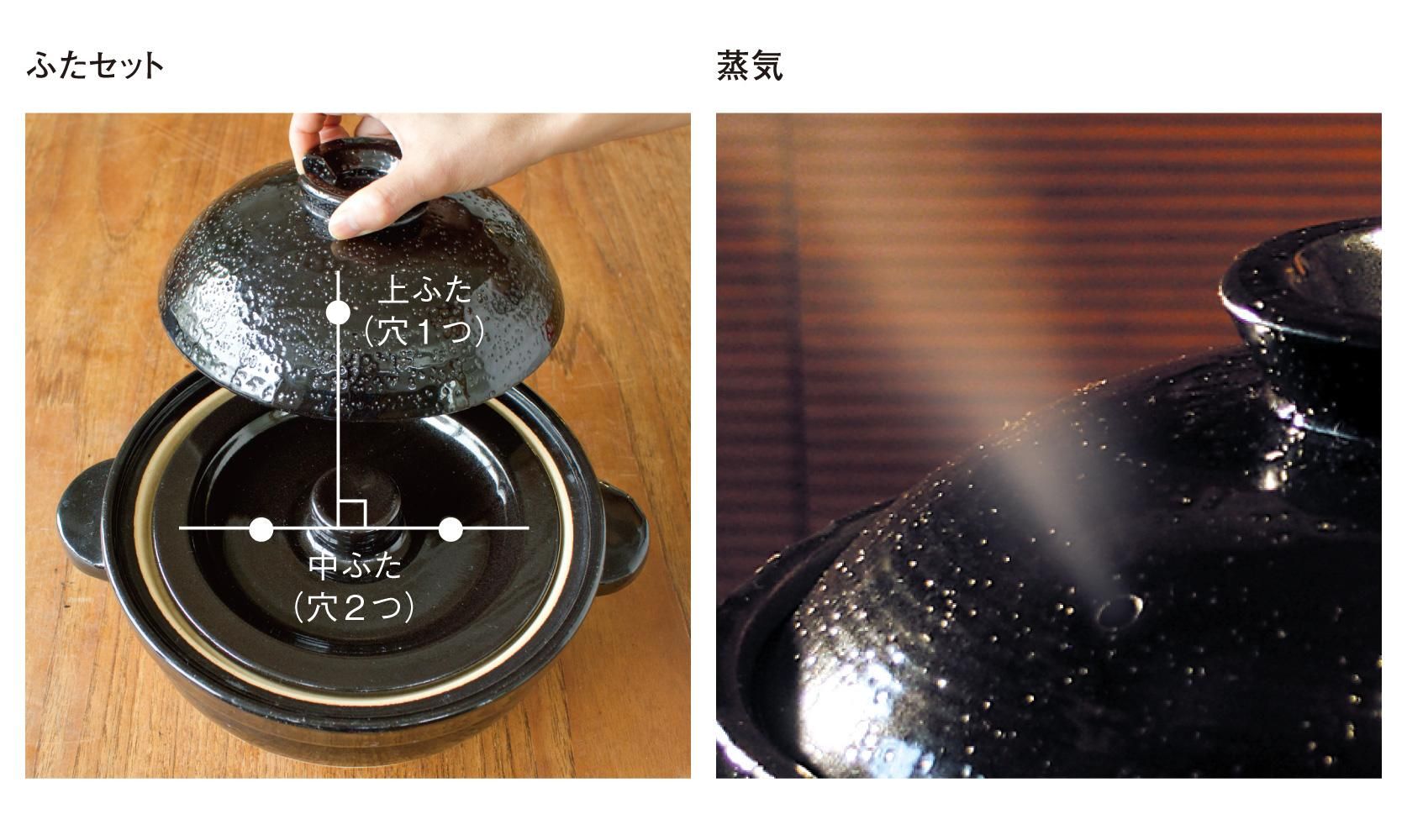 かまどさん四合炊き｜炊飯土鍋・製品｜伊賀焼窯元 長谷園 公式通販