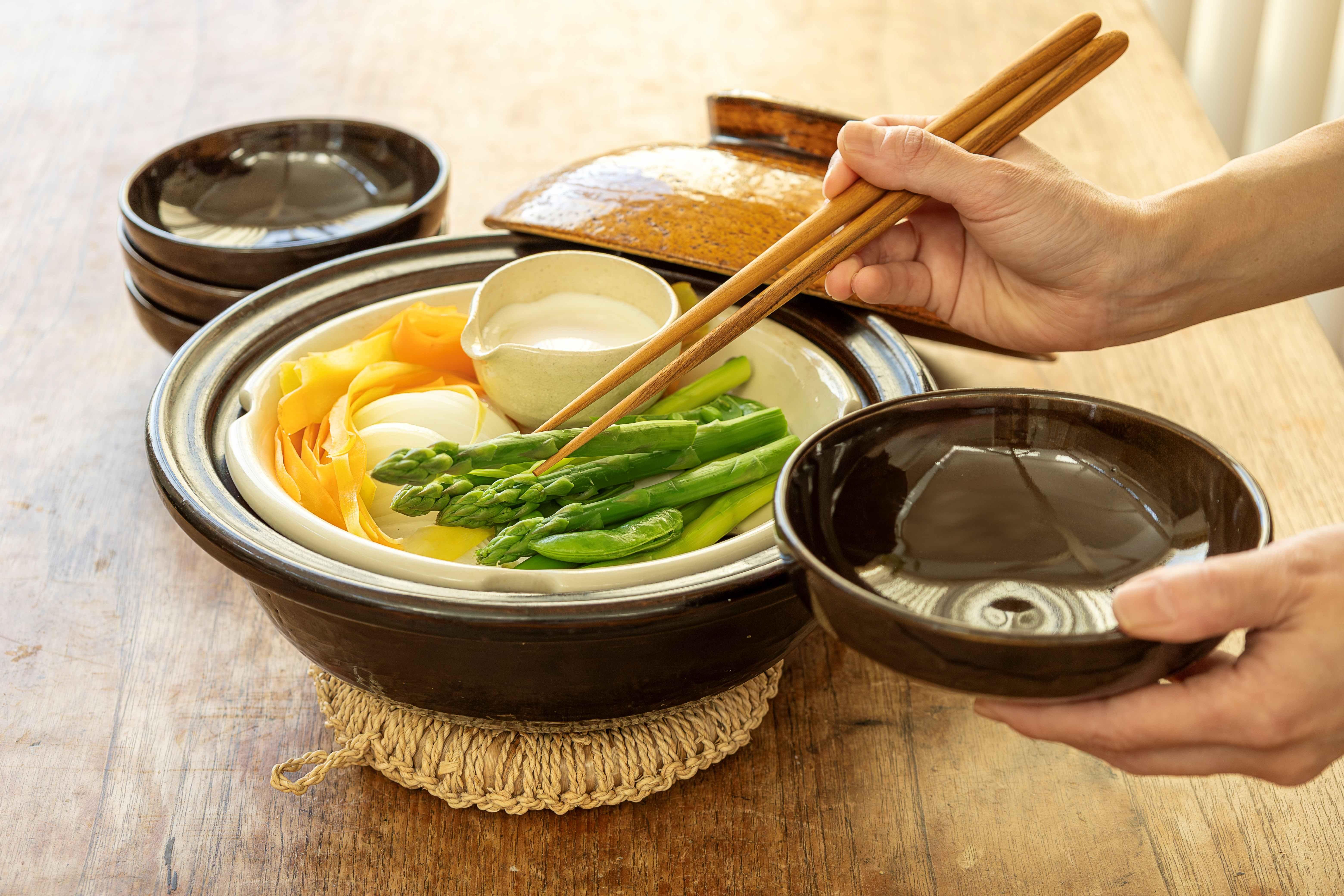 長谷園公式通販］ヘルシー蒸し鍋 どんぐり