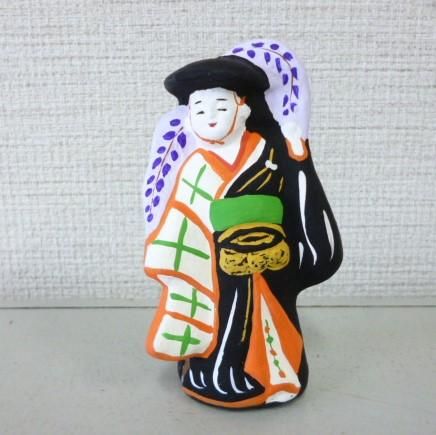 No. 0538 完売御礼！大津絵土鈴・藤娘 中野和彦 作 - おもちゃばこ