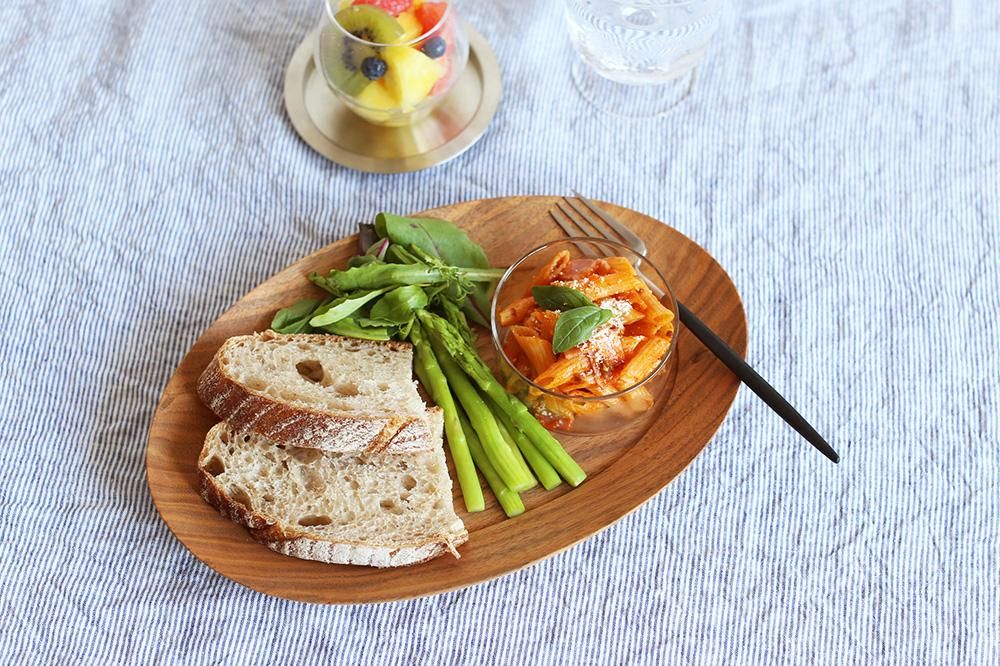 高塚和則/くるみのオーバル皿（28cm） - BOWKNOT