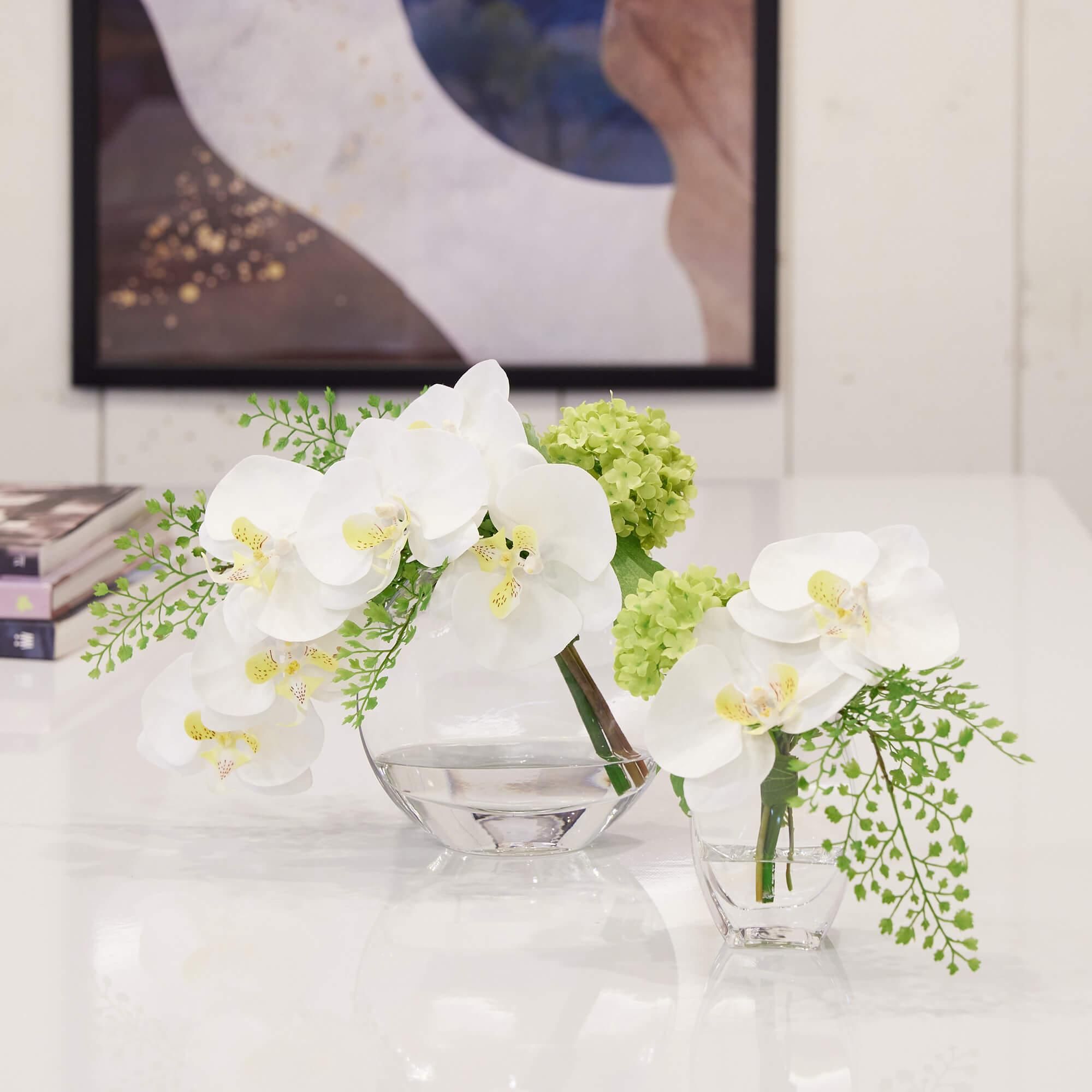 胡蝶蘭 ウォーター フラワーアレンジメント | 造花専門店プリマ
