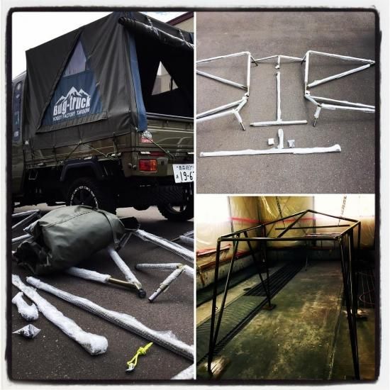 Bug-truck Camper Pro. テントキット〈スーパーキャリー〉 - bug-truck