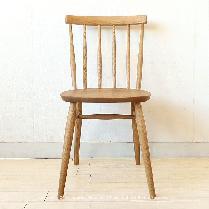 ダイニングチェア オーク材 オーク無垢材 木座 木製椅子 ウィンザー
