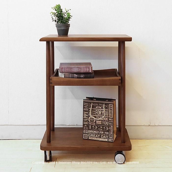 飛騨産業/DE650 キャスターワゴン 3段 収納ワゴン キッチンワゴン