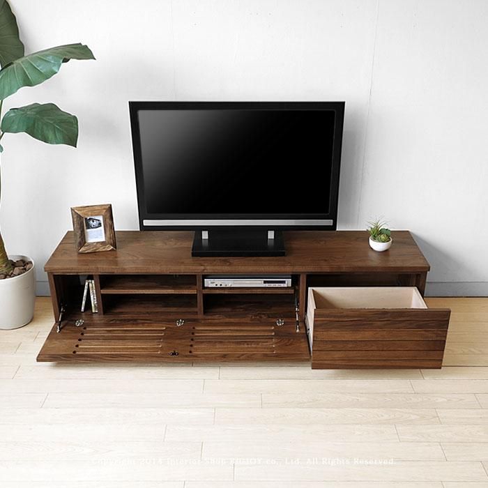 ナガノインテリア/BO101 テレビボード 幅180cm 無垢材で作られた高級感