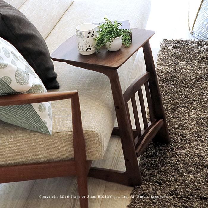 幅40cm、幅55cmサイドテーブル コーヒーテーブル ソファ前に置きやすい