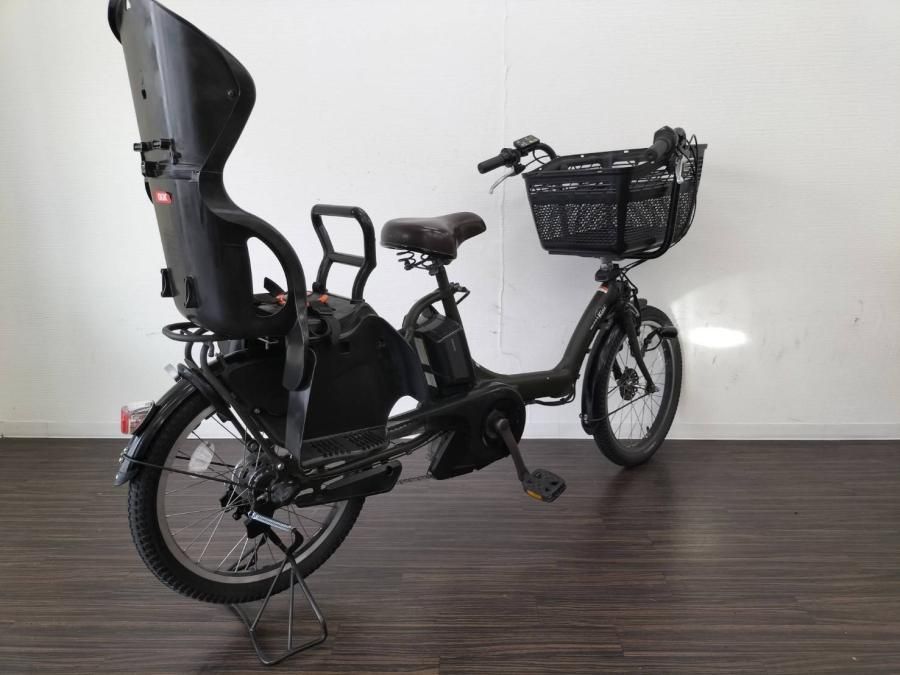 電動自転車 ヤマハ PAS Kiss mini 20インチ カーキ 12.8ah 2014年頃
