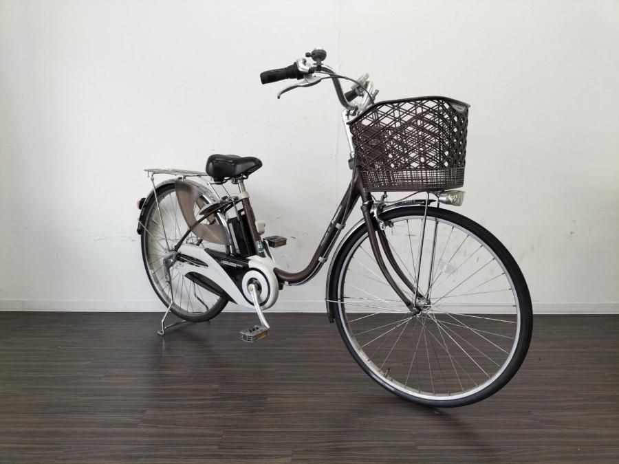 電動自転車 パナソニック リチウムビビDX 26インチ ブラウン 6.6ah