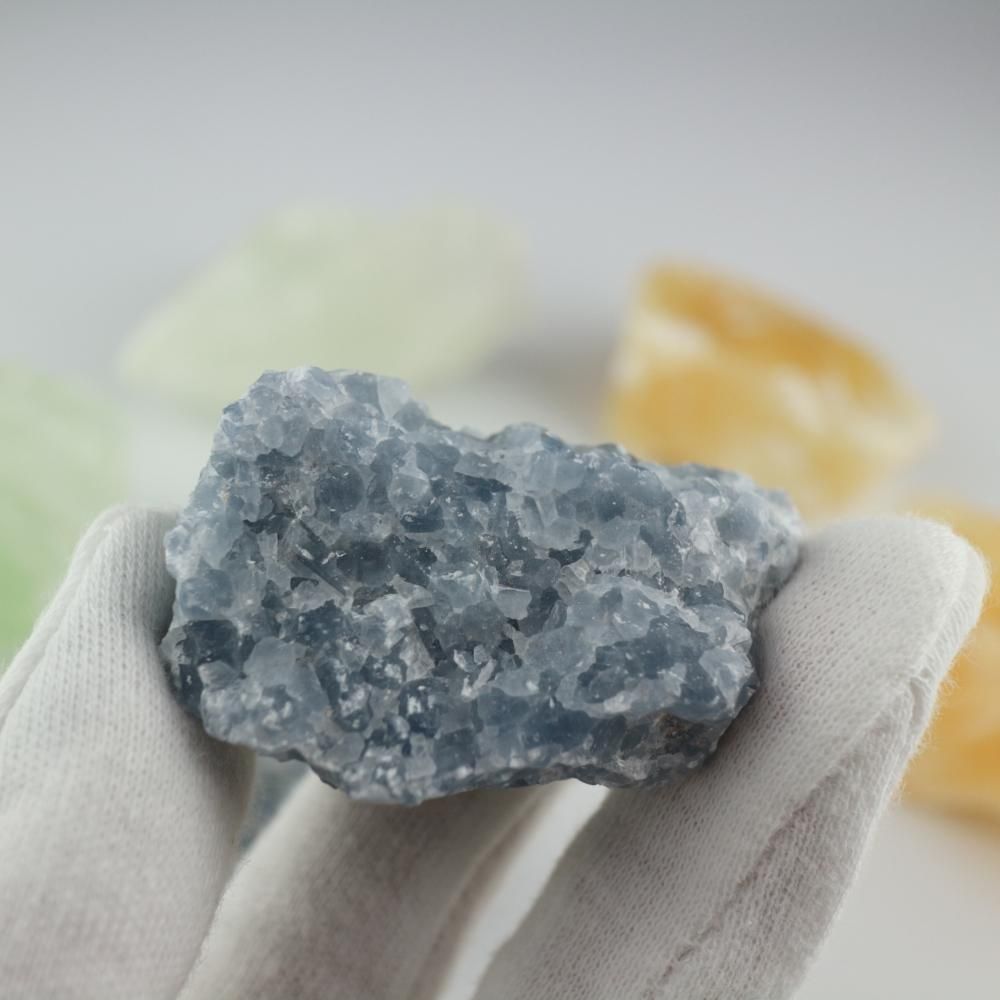 ランダム発送】カルサイト(方解石)3色セット / メキシコ - 鉱物