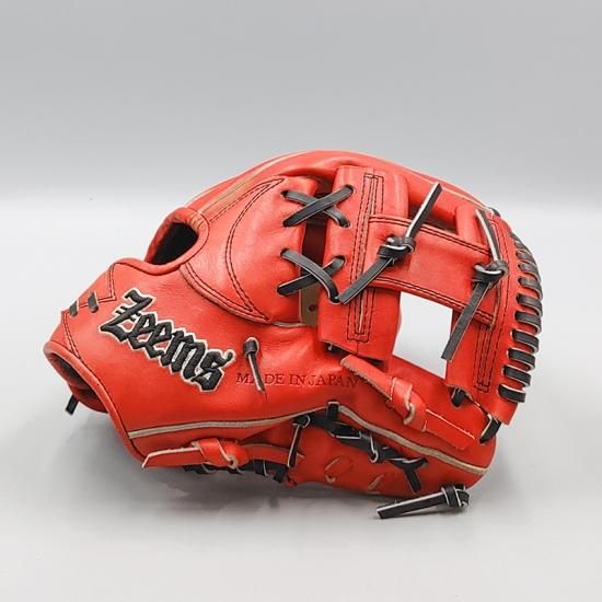 全紐交換済み】 ジームス 軟式グローブ / 内野手用 型付け済み (Zeems
