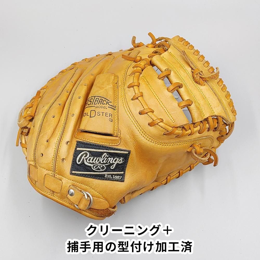 クリーニング済み 】 ローリングス 軟式用 キャッチャーミット 型付け