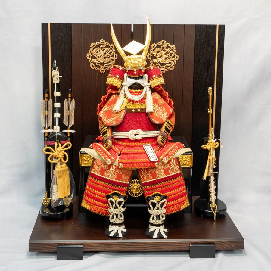 甲州印伝 蜻蛉柄 鎧セット | 武田信玄 - 人形専門店「ピノキオ翠童