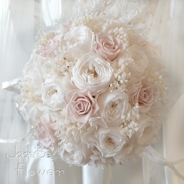 ラウンドブーケギャラリー - プリザーブドフラワー専門店ジェイダイト