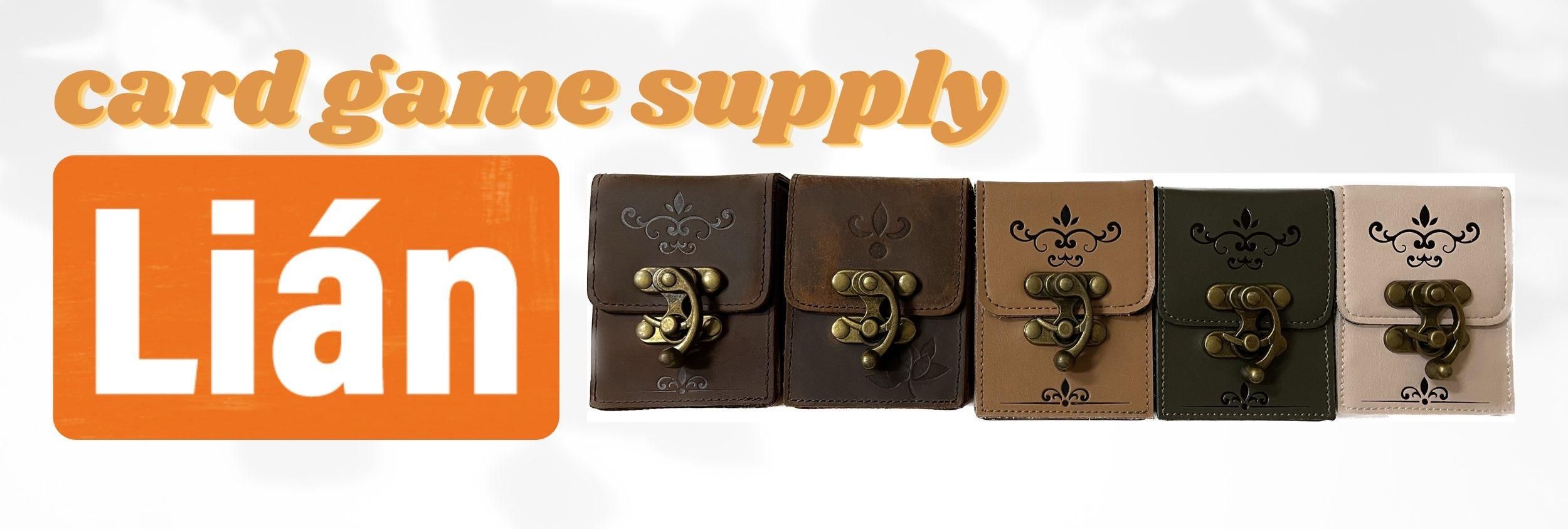 本革】デッキケース・ダークブラウン