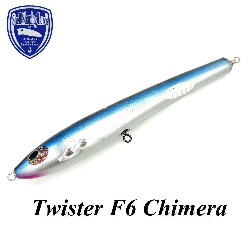 貝田ルアー Twister ツイスター F6 Chimera