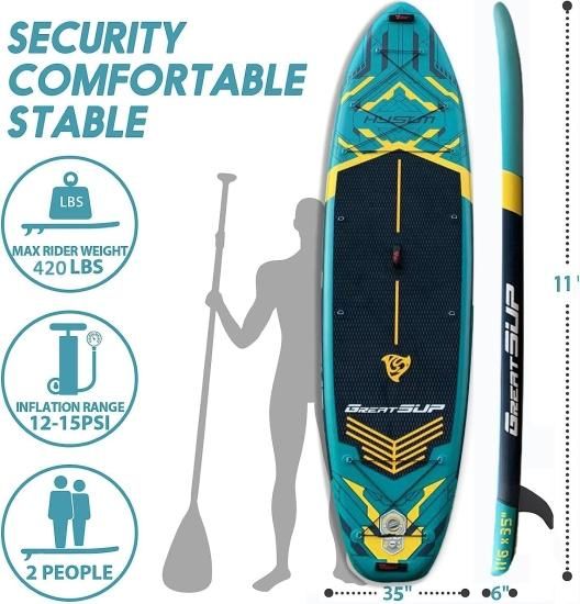 2人乗り スタンドアップパドルボード SUP | インフレータブル【ロング