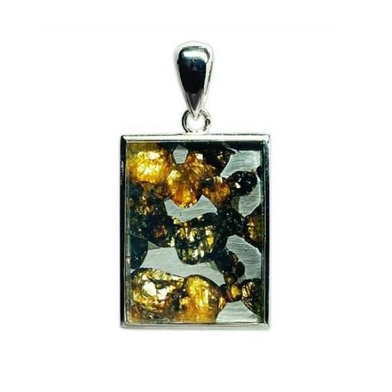 パラサイト隕石】 セリコ隕石 ペンダントトップ 中型サイズ（15mm