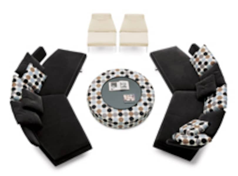 2/3 二人の時間をいっそう甘く 極上のL字ソファ [ソファ・ソファベッド