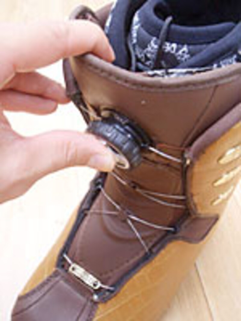 Boa®？クイックレース？スノーボードブーツの履き方 [スノーボード