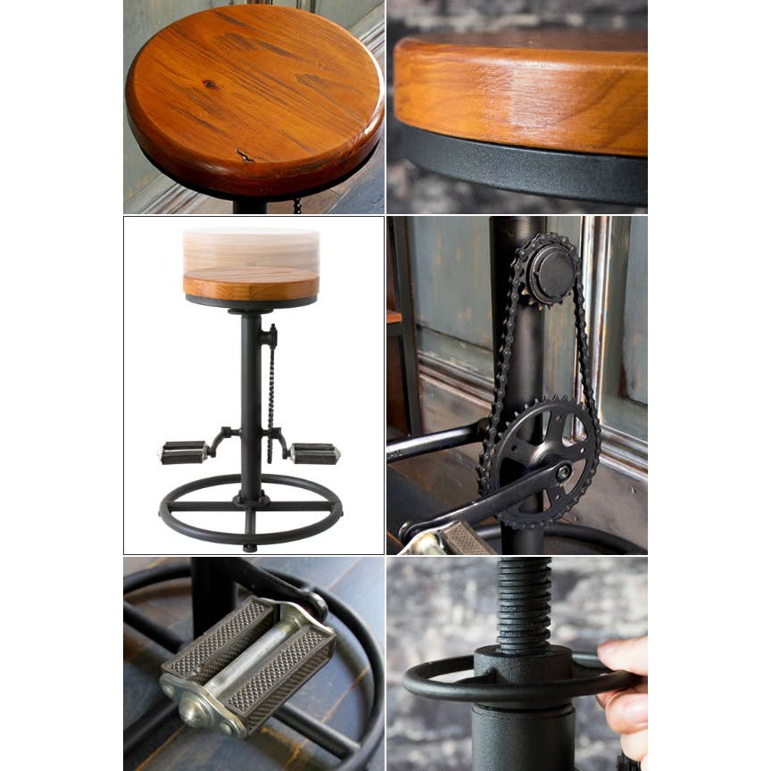 宮武製作所 MIYATAKE バーチェア INDUSTRIAL（インダストリアル