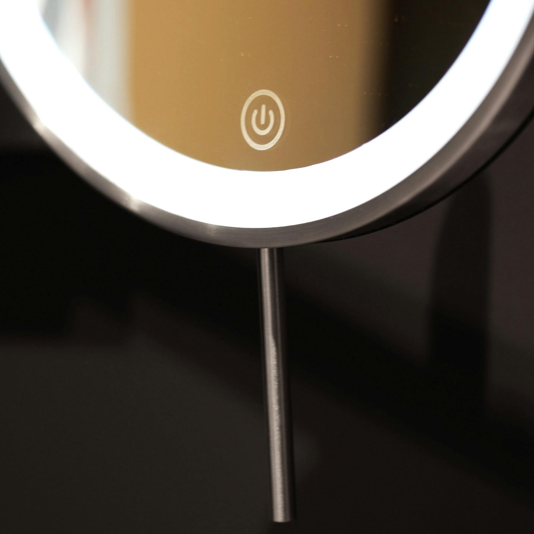 LED コスメティックミラー｜ZACK 40582 LINEA ウォールミラー メイク