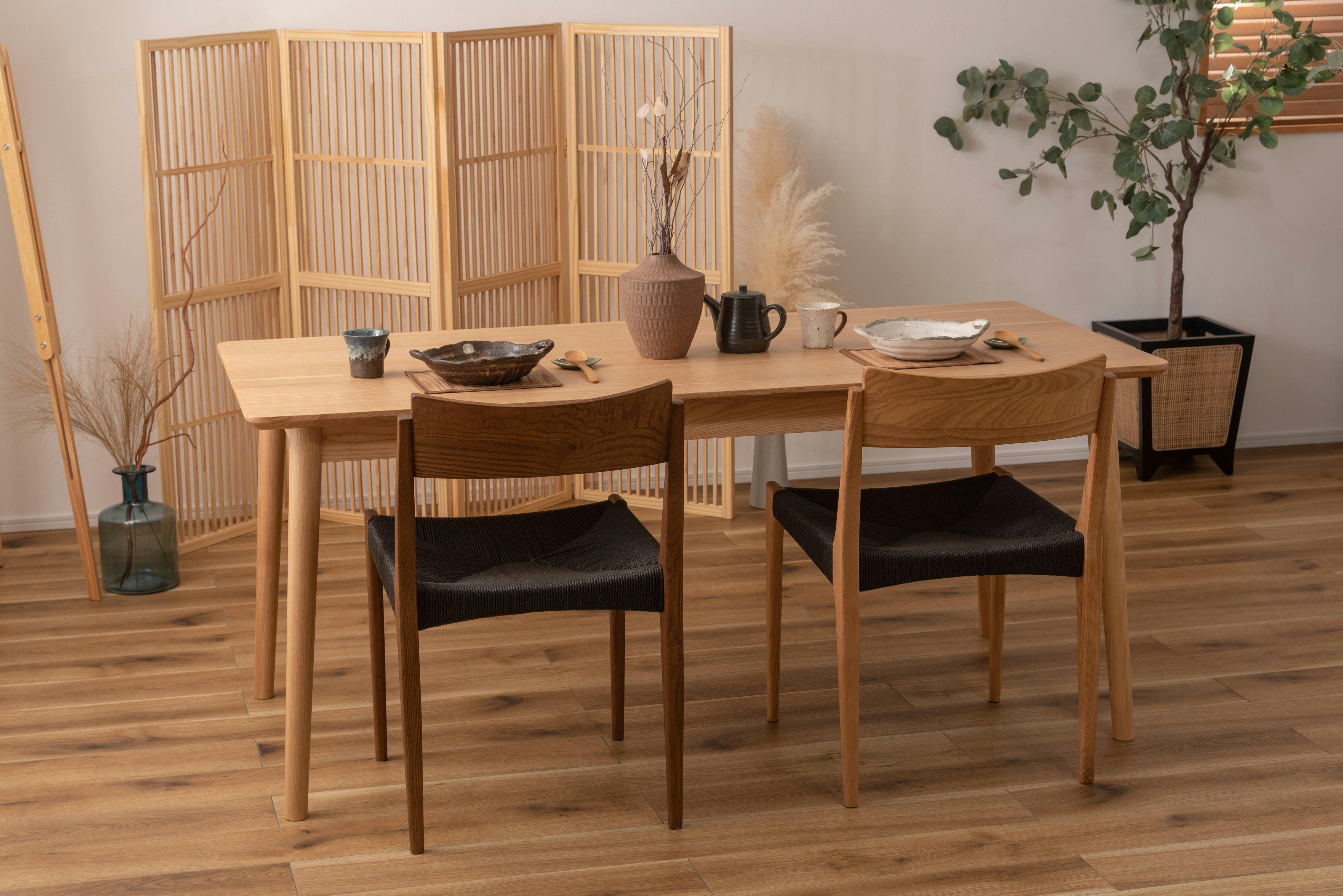 東谷 Room Essence ペーパーコードチェア ナチュラル Size：46×56×76