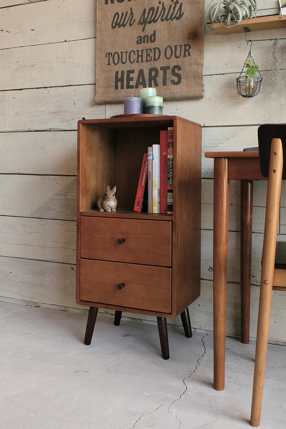 UTILITY KOEKI KOKOA-CH ココアチェスト 40×30×85 オープン部収納内寸